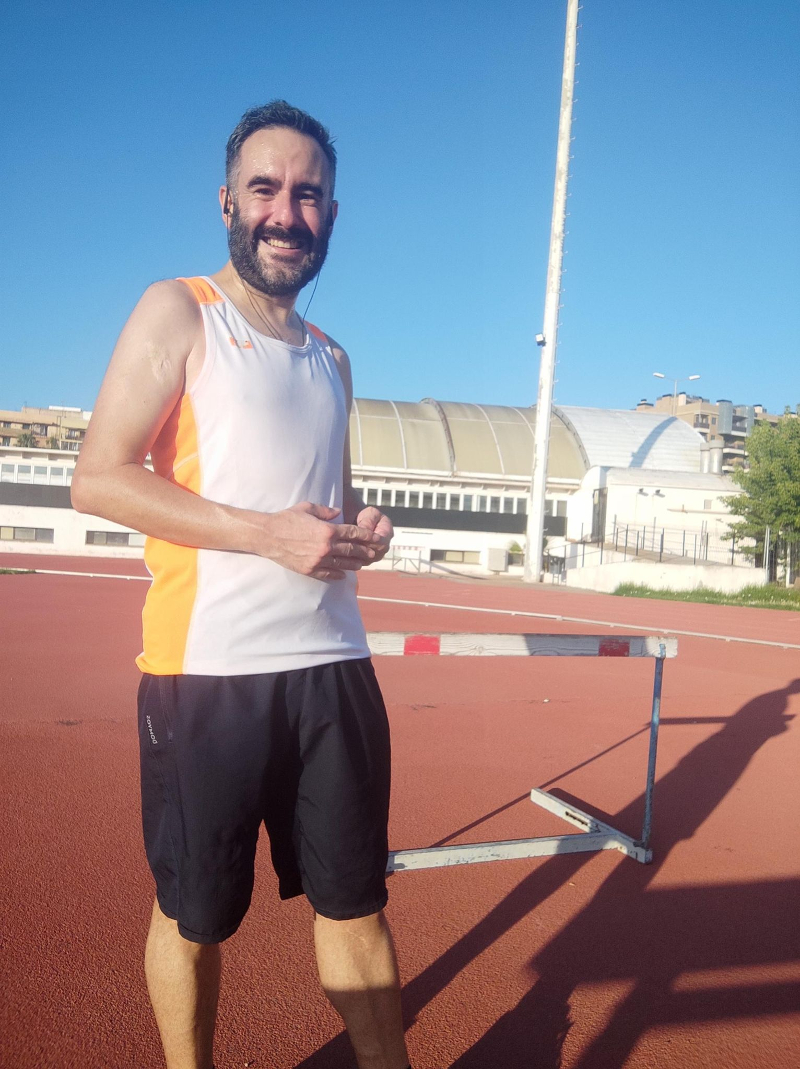 Felicidad después de entrenar